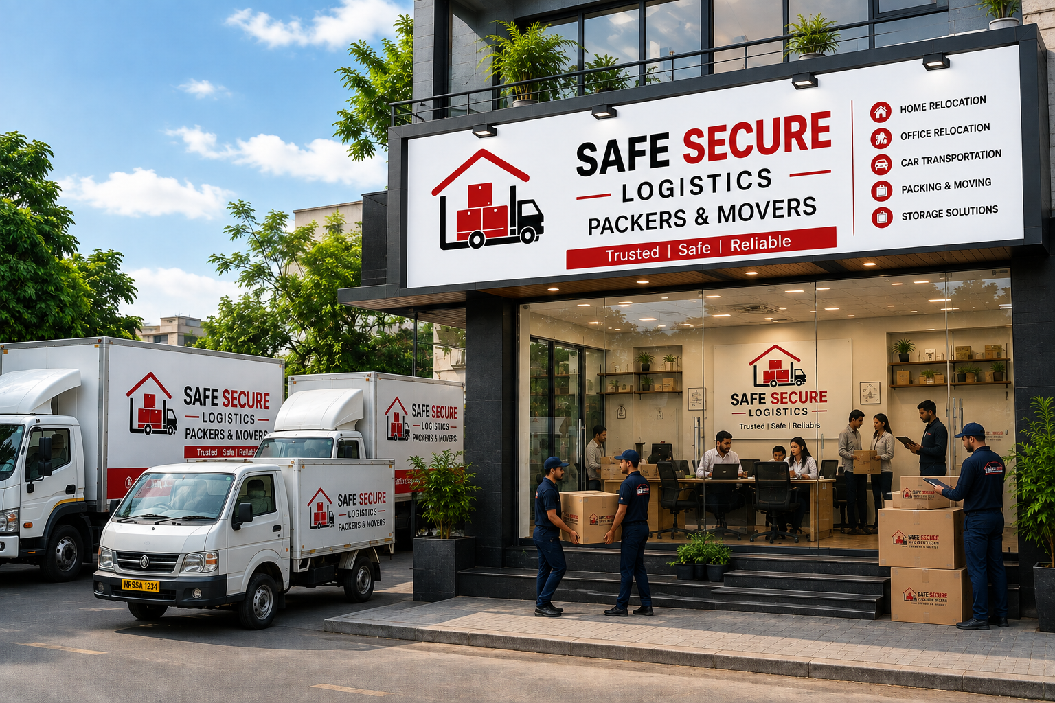 Safe & Secure Packers and Movers